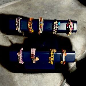 Memory wire bracelet